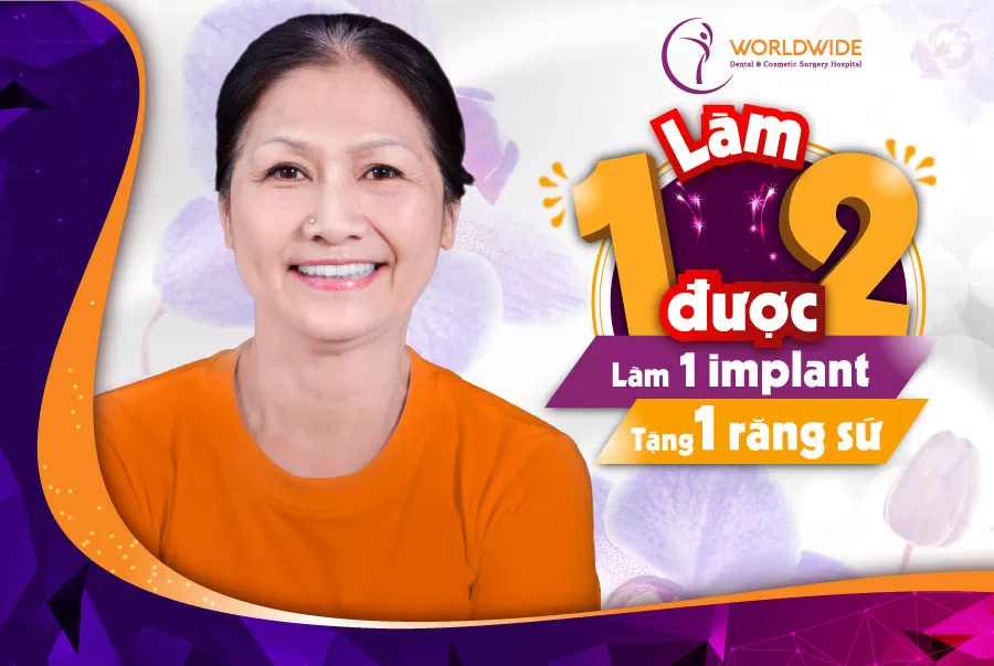 BOM TẤN THÁNG 11 – LÀM 1 ĐƯỢC 2: CÀNG LÀM CÀNG ĐẸP làm implant