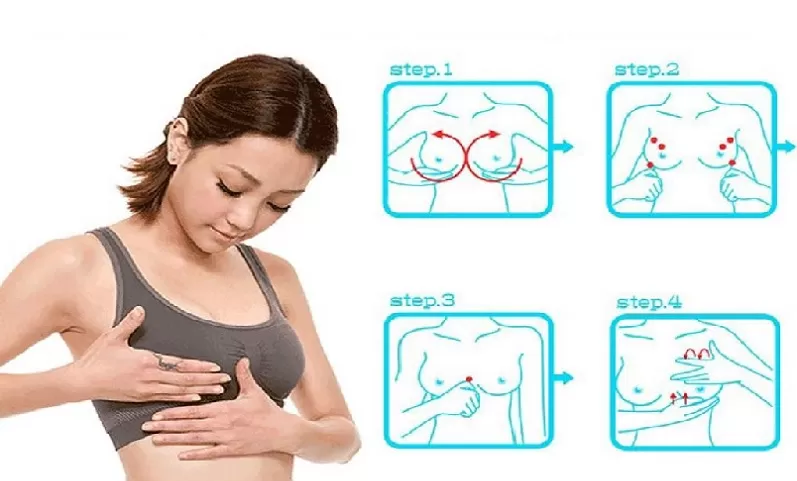Các phương pháp nâng ngực tự nhiên Massage ngực để nâng ngực tự nhiên