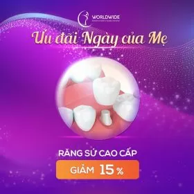 ƯU ĐÃI ĐẶC BIỆT 15% TẤT CẢ DỊCH VỤ NGÀY CỦA MẸ ngày của mẹ