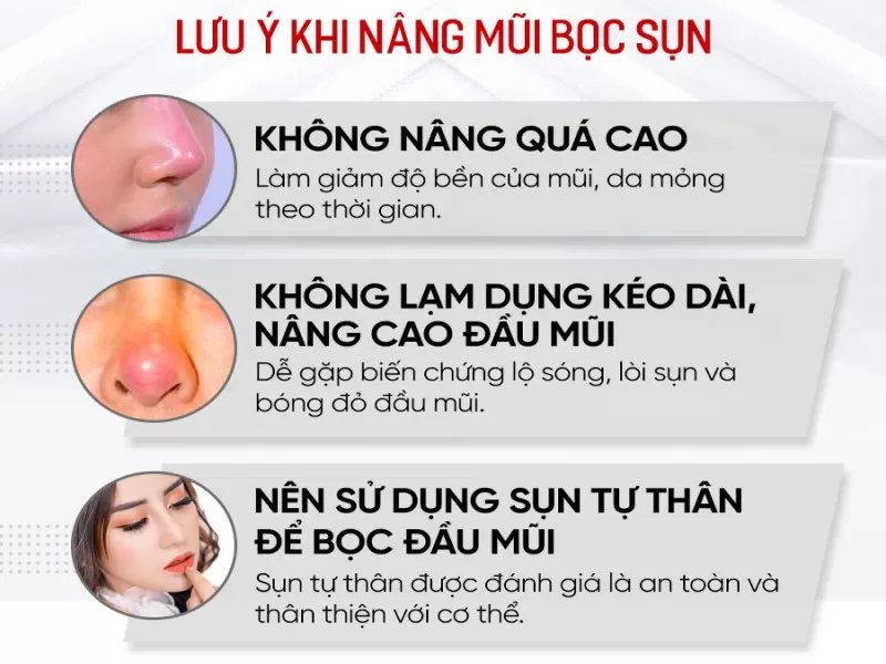 Ai Nên Nâng Mũi Bọc Sụn Tự Thân? Những lưu ý khi nâng mũi bọc sụn tự thân