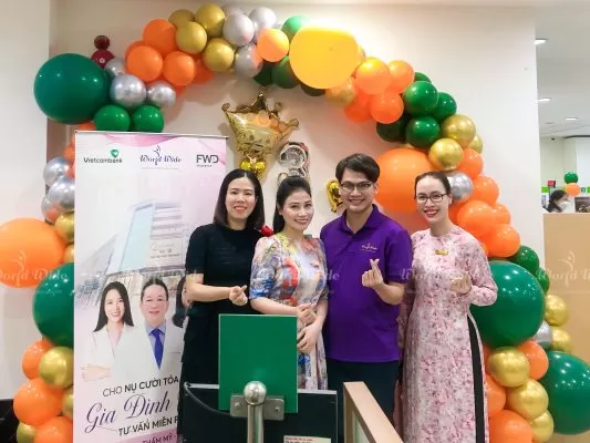 Worldwide đồng hành cùng phái đẹp tại Vietcombank đón tháng 3 ngọt ngào