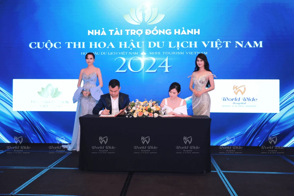 Kubet WORLDWIDE ĐỒNG HÀNH HOA HẬU DU LỊCH VIỆT NAM 2024 LAN TỎA VẺ ĐẸP VIỆT Ảnh ký kết 1