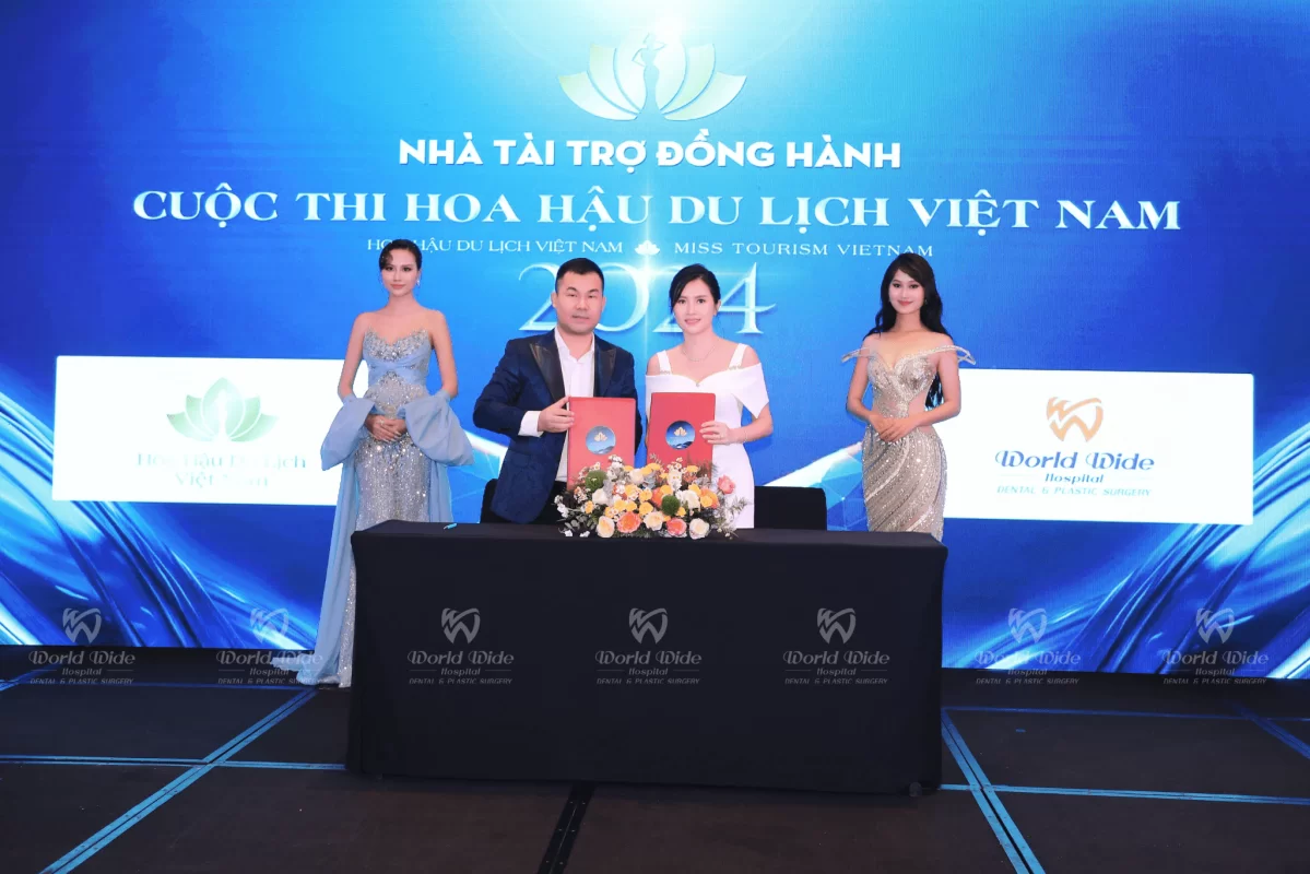 Kubet WORLDWIDE ĐỒNG HÀNH HOA HẬU DU LỊCH VIỆT NAM 2024 LAN TỎA VẺ ĐẸP VIỆT Ảnh ký kết 2