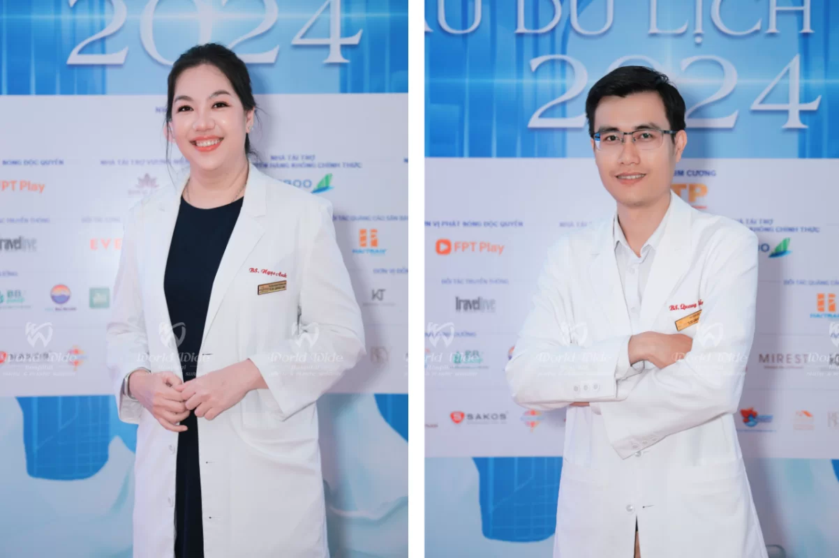 Kubet WORLDWIDE KHÁM NHÂN TRẮC HỌC TẠI HOA HẬU DU LỊCH VIỆT NAM 2024 Bác sĩ Quang Thắng và bác sĩ Ngọc Anh đảm nhận phần đo Nhân trắc học