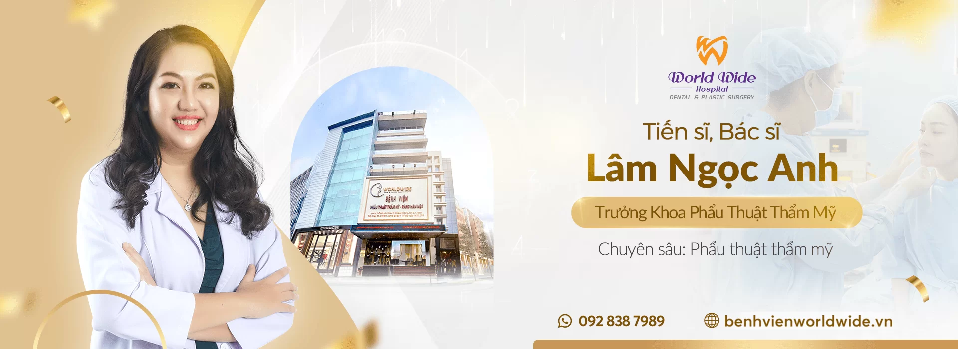 Bác sĩ lâm ngọc anh BANNER BS PTTM LAM NGOC ANH TV